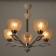 Baalin chandelier 5he27 40w is white 54x54x56 cm Bayerlux