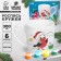 New Year's set for creativity. Mug for coloring "New Year! Bullfigure ", 300 ml