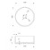 ABBER STEIN AS2612 shell, 400x400x150 mm, artificial stone, white