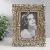 Photo frame Polystone 10x15 cm "Empire" silver 22.5x17.5 cm