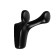 Furniture hook Cappio Dog, two -rod, black