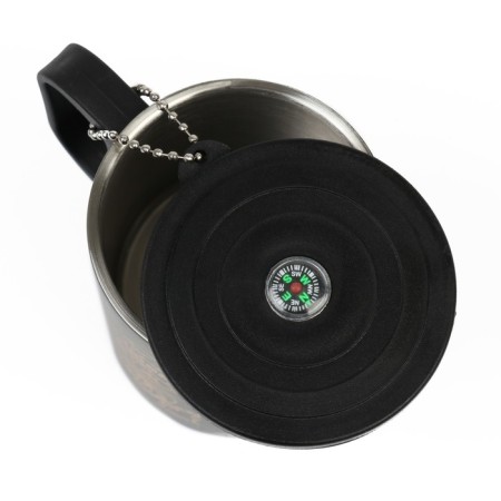 Thermal circle, 180 ml, tourism "The best husband" in the world, retains heat 2 hours, compass-2