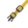 Koshachi collar, 19-32 x 1 cm, golden