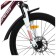 Bicycle 24 "Progress Ingrid Pro Rus, burgundy color, p. 15"