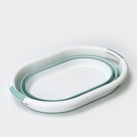 Fighting pelvis, 25 l, 54 × 38.5 × 7 cm, sea wave color-3