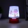 Night "Lovers" LED from batteries 3HAAA 7.5x7.5x11 cm Risalux
