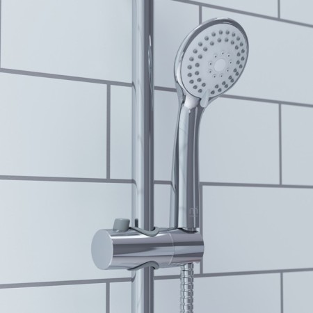 Shower watering can Milardo 3803F87M18, 3 modes, chrome-1