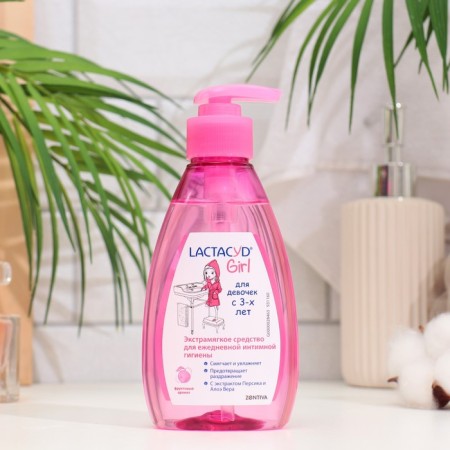 Gel lactacid means for intimate hygiene for girls, 200 ml-1