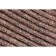 Moisture rug, ribbed, 40x60 cm, "standard" brown