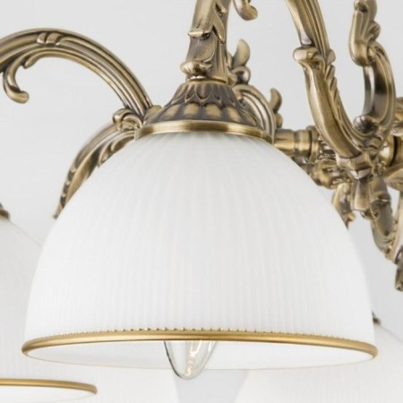 Caldera chandelier, 5x60W E27, bronze color-1