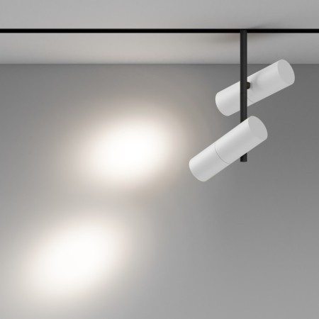 Technical TR005-2x12W4K-BW, LED, 24 W, 193x160x362 mm, 2072 lm, 4000K, white and core-3