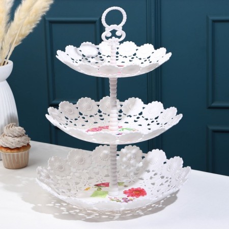 Former-Frighting Farm "Claire", 3 tiers, 33/33/38 cm, MIX drawing