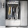 Wardrobe system "Ready -made solution No. 1" 95 x 35 x 48 cm, white