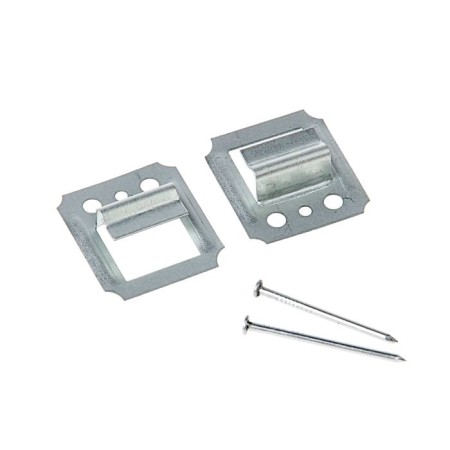 Klyimer Tundra, No. 5, galvanized, with nails, 80 pcs