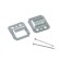 Klyimer Tundra, No. 5, galvanized, with nails, 80 pcs