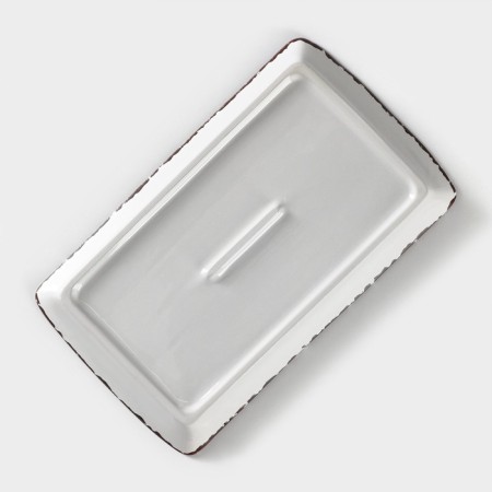 Porcelain dish antica perla, 12 × 20.5 cm-3