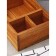 Stand - ADELICA napkin, 21.5 × 15 × 7.5 cm, oak