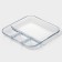 Menzhitsa from heat -resistant glass for baking, 4 sections