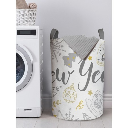 Basket for storing things "New Year", size 40x60 cm