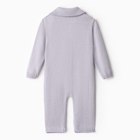 Combine Children's Knitted Minaku, height 56-62, gray-blue color-6