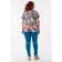 Women's pants, size 56, blue color