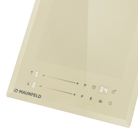 Hlect surface Maunfeld CVI292S2FBG Lux, induction, 2 burners, beige-2