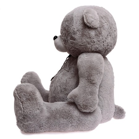 Soft toy "Grandfather Bear", gray color, 190 cm-3
