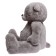 Soft toy "Grandfather Bear", gray color, 190 cm