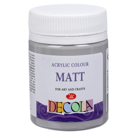Acrylic matte paint 50 ml, ZHK Decola, gray 14328814-1