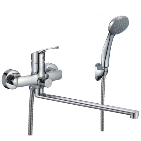 Eleanti bath mixer with a metal hose, watering can and cartridge 35 mm
