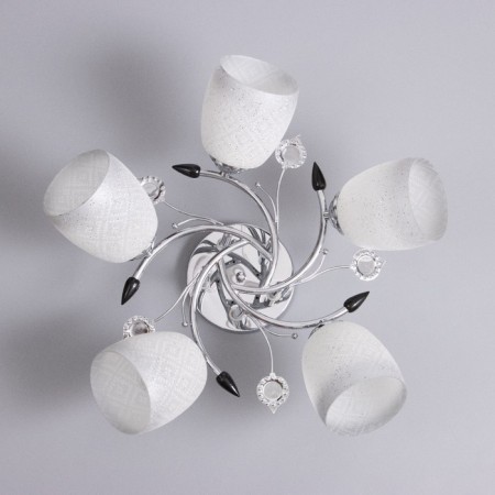 Vega chandelier 5x40W E27 Chrome Model: 2612357-3