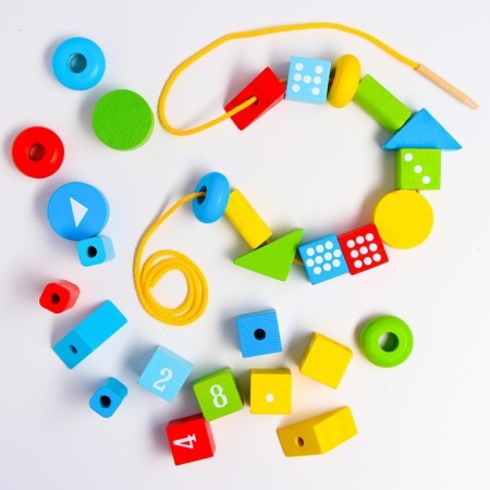 Logical game set "Beads", 30 details-5