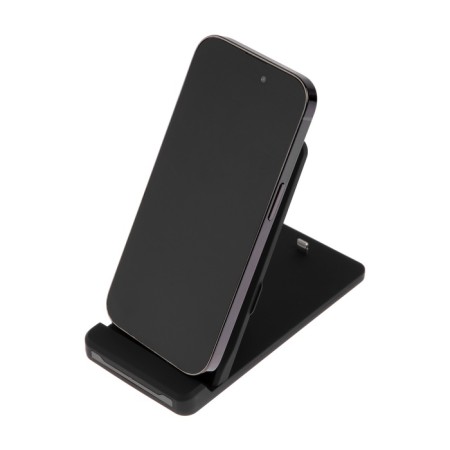 Wireless charger H16, 15 W, folding, black-1