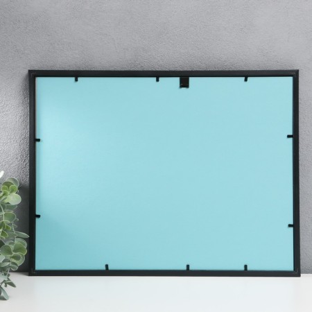 Photo frame plastic 30x40 cm (Passpartu 20x30 cm), black-2