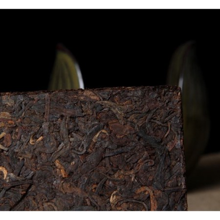 Chinese sustained black tea "Shu puer. Delica IU", 250 g, 2012, Yunnan, brick-2