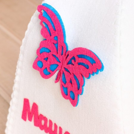 Bath cap with an applique "Mashenka"-2