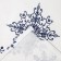 Apron "Dolyana" Blue Snowflakes 60x65 cm, 100% cotton, 164 g/m2