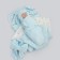 Set for discharge Winter Kinderlitto "Rabbit", 6 items, height 56-62 cm, blue color