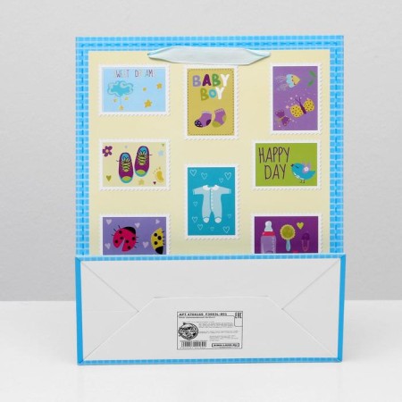 Laminated package "Baby Boy" 26x32x12-1