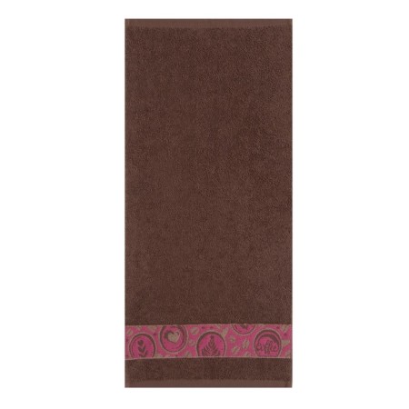 A towel 30x60 cm, coffee, brown mix, 340 gr/m, maistra, cotton-2