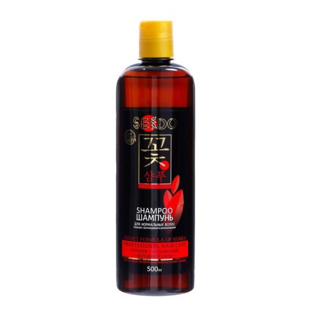Sendo Professional shampoo with peach and almond oils for normal hair, 500 ml