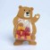 Package for sweets, confectionery packaging, "bear cub", 11 x 6 cm
