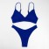 Swimsuit female separate minku color blue, size 48
