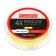 Wicker fishing line yugana x4 PE, diameter 0.4 mm, 29.5 kg, 100 m, yellow