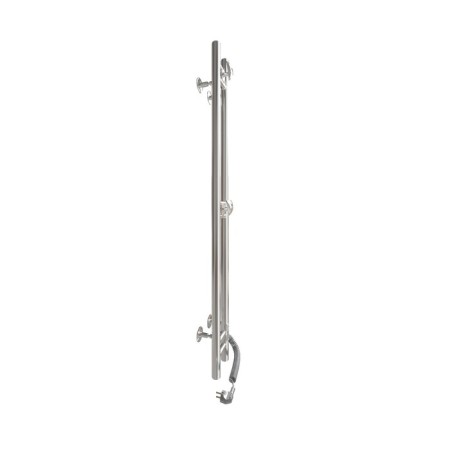The towel electric "Sanprise" duet circle, 100x1200 mm, right, chrome-6