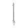 The towel electric "Sanprise" duet circle, 100x1200 mm, right, chrome