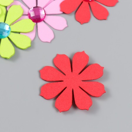 The workpiece of Foamian "Flowerers" 4.5 cm, thickness. 1 mm (set 9 pcs) mix-3