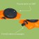A multifunctional spray, 8 modes, under connector, plastic, “flower”, Greengo
