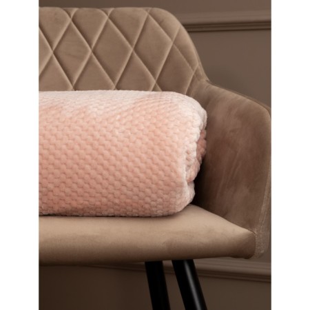 Texrepublic blanket, size 200x220 cm, pink color-2