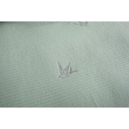 A set with a blanket "Jacqueline", size 230x250 cm, 50x70 cm - 2 pcs, green color-3